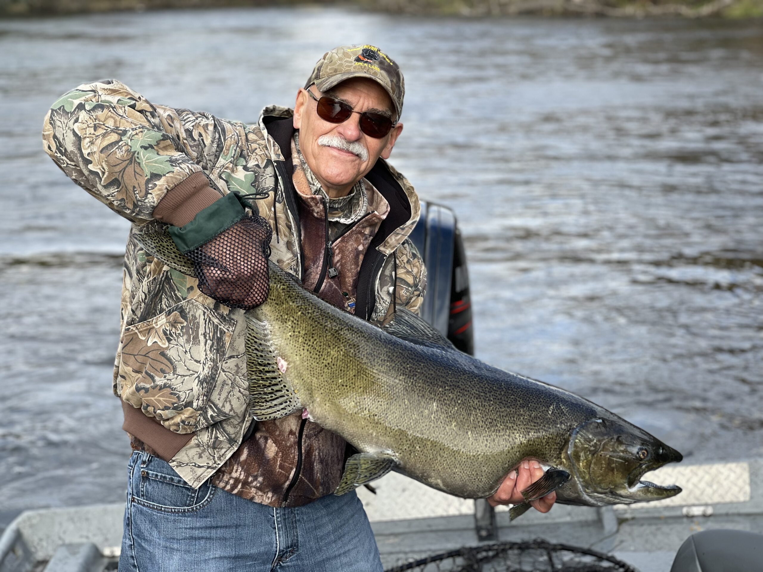 on the fly - chinook salmon