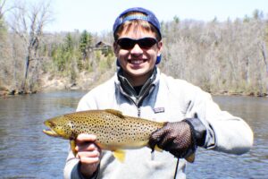 Muskegon river Brown trout