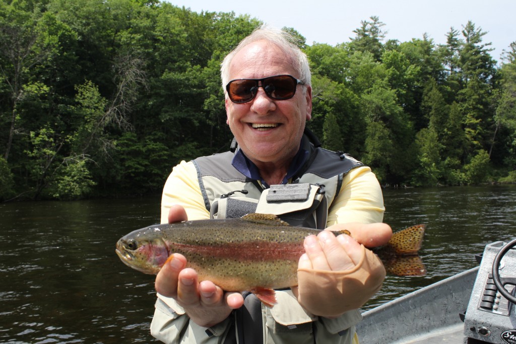 Muskegon river dry fly fishing