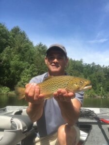 Muskegon river Brown trout