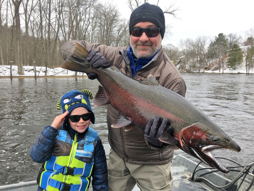 Muskegon River Steelhead and Trout fishing
