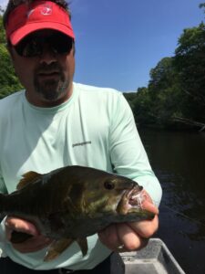 Muskegon river smallmouth bass fishing