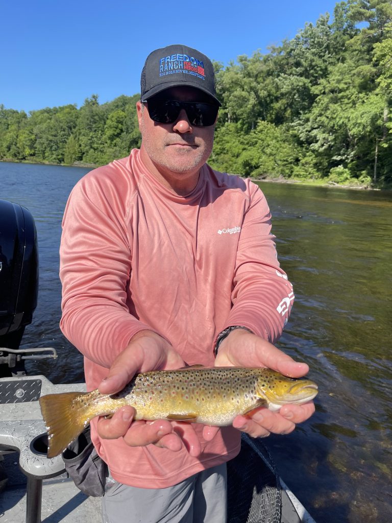Muskegon River Fishing Report June 17, 2024 Newaygo, Michigan On